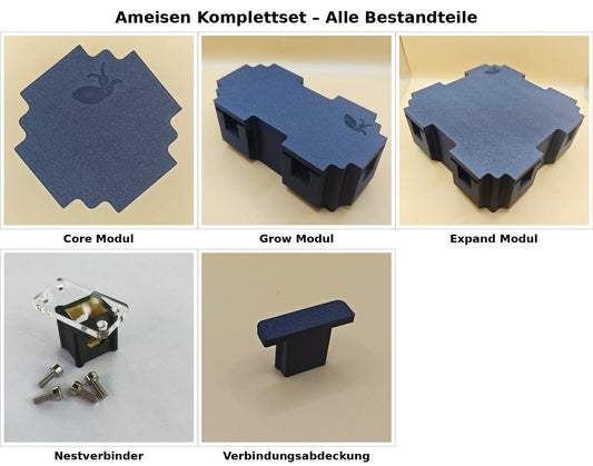 Ameisen Komplettset - alle Bestandteile im Überblick